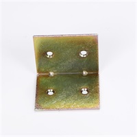 鎳色鐵角碼，家具鐵角碼60*40*40*2.0